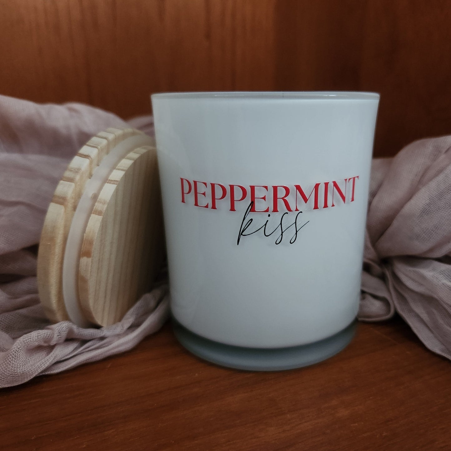 Peppermint Kiss Candles